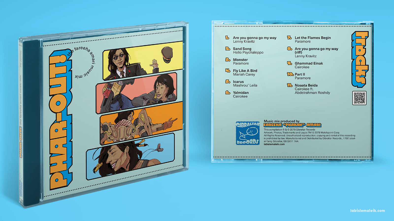 PHAR-OUT! CD jewel case front and back covers