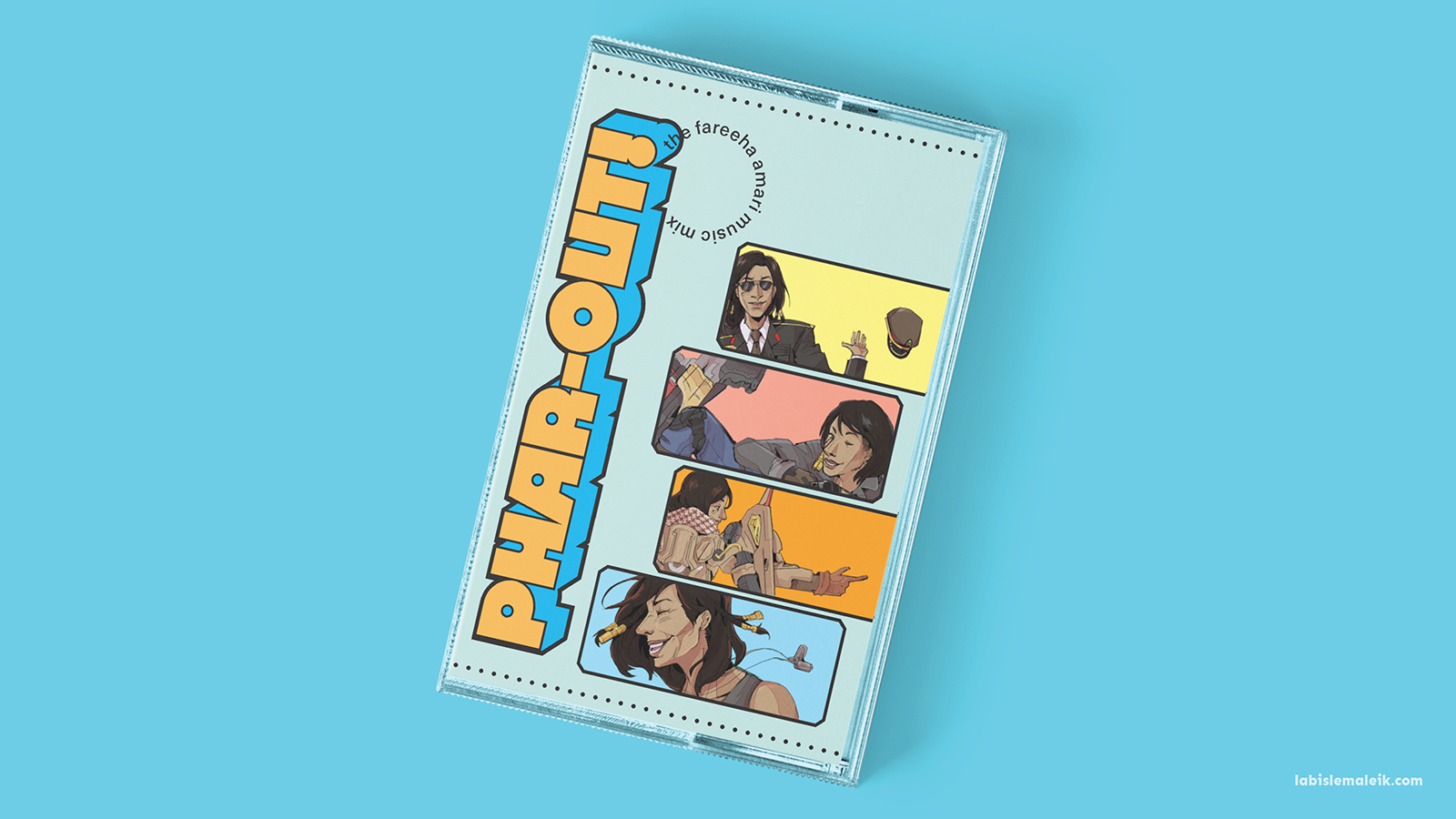 PHAR-OUT! Cassette tape case front cover